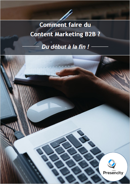 Cover comment faire du content marketing b2b 