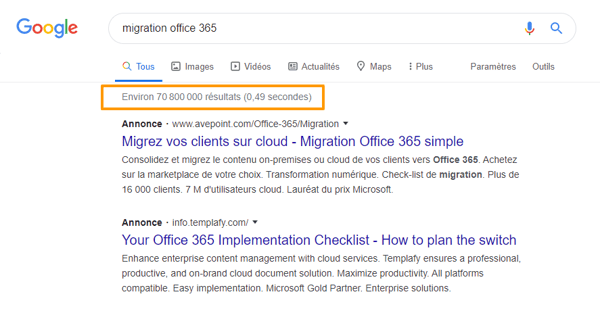 migration office 365 - Recherche Google