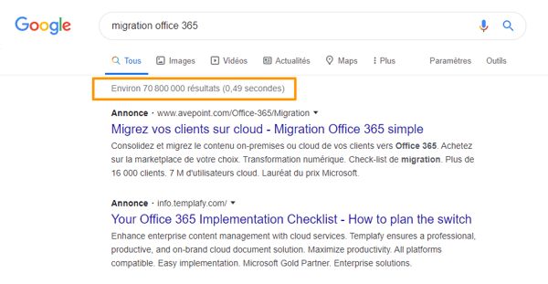 migration office 365 - Recherche Google