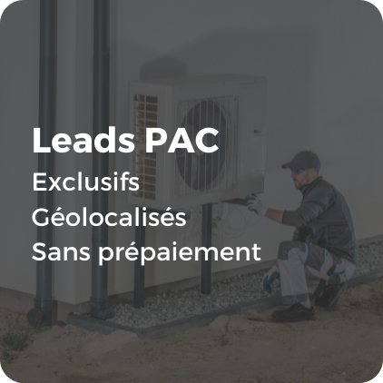 Achat de leads pompe à chaleur