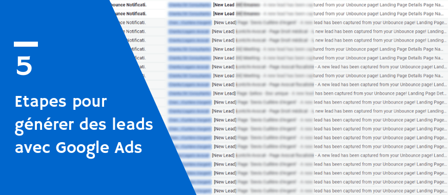 generer des leads avec google ads